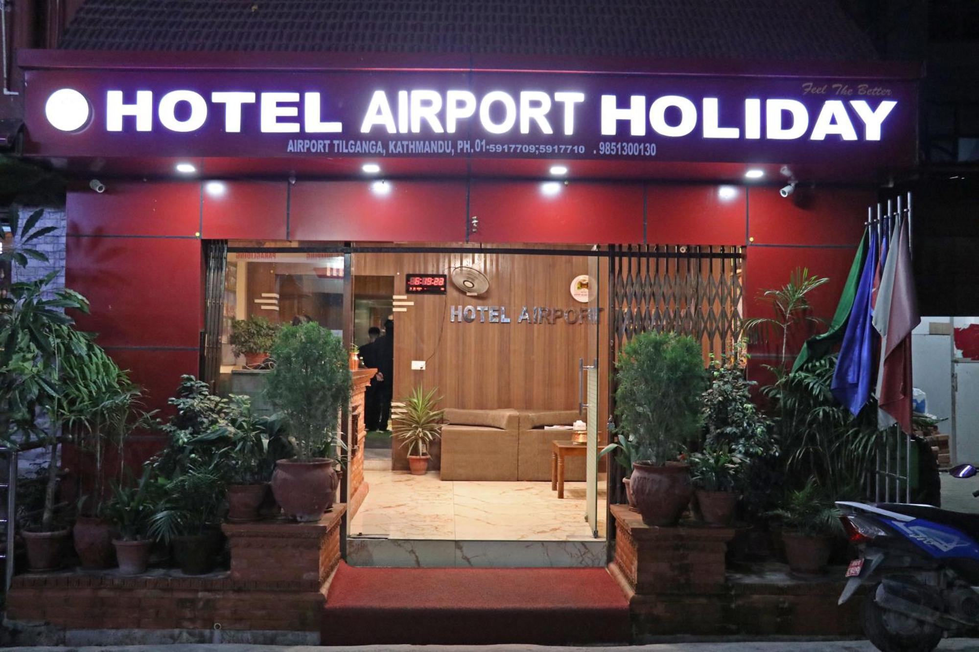Hotel Airport Holiday Kathmandu Exteriör bild
